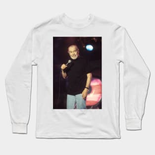 George Carlin Photograph Long Sleeve T-Shirt